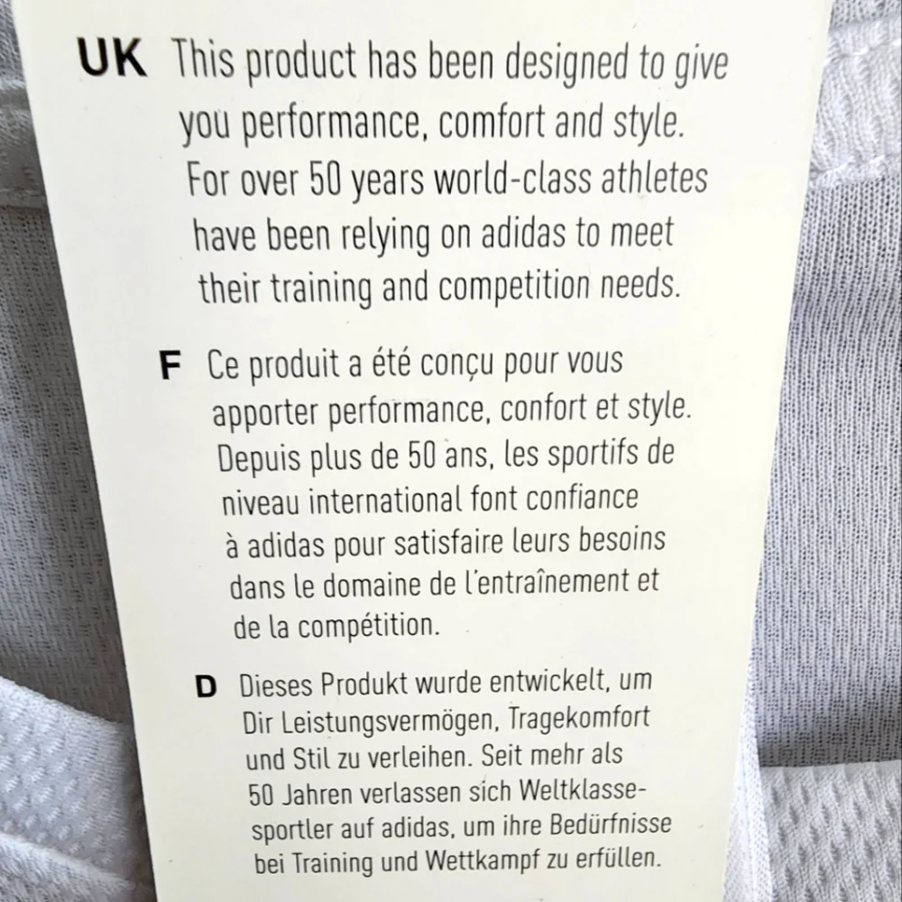 Adidas Technical Shirt White XL